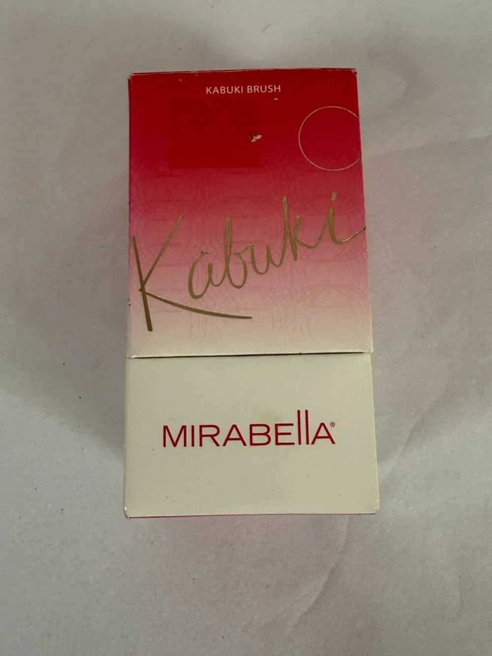 Mirabella Kabuki Brush For Powder Application Compact & Fluffy Design
